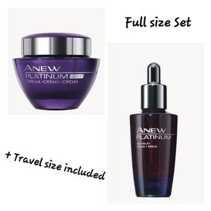 Avon ANEW Platinum Serum Cream Skincare Duo